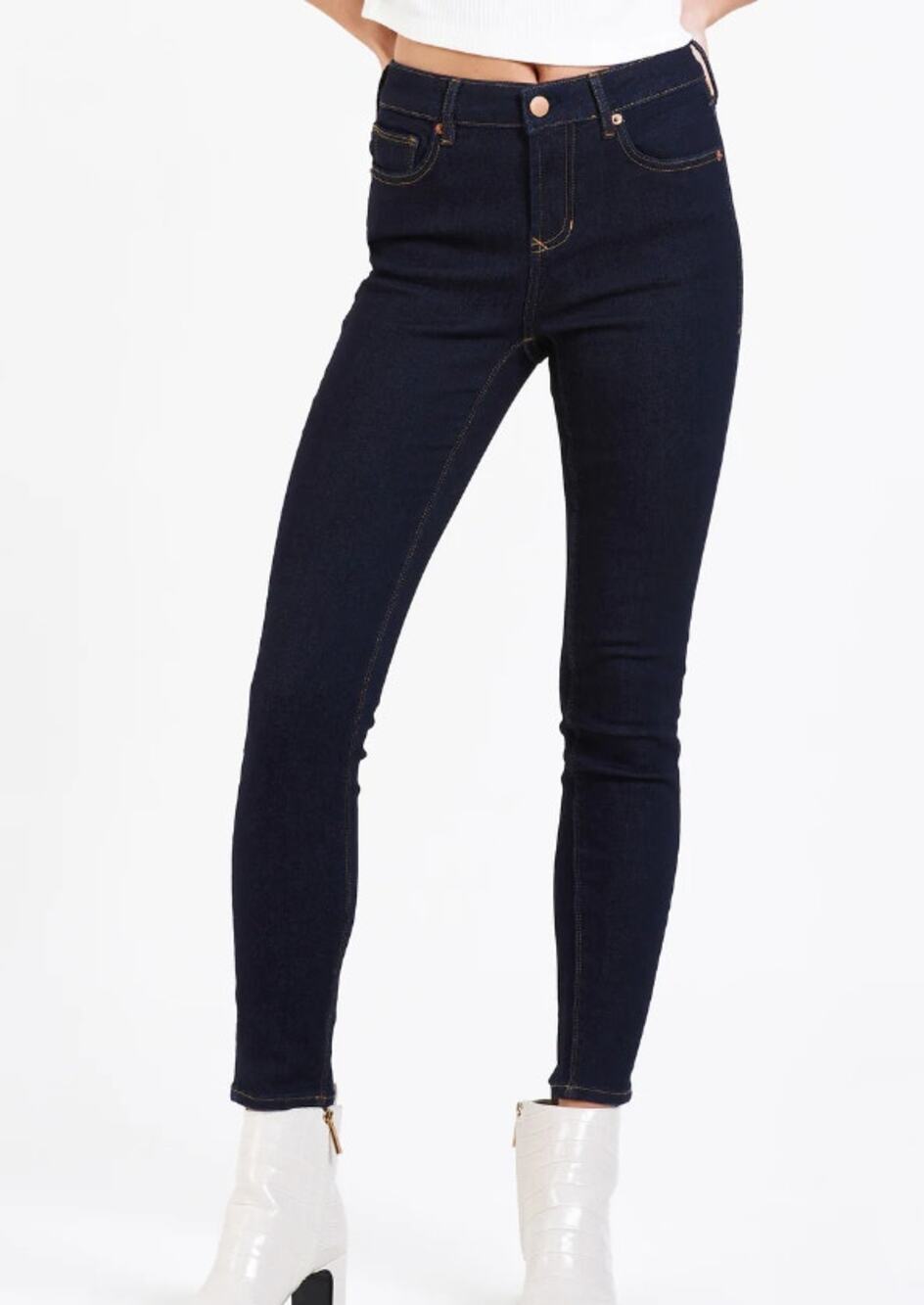 DEAR JOHN DENIM GISELE HIGH RISE SKINNY BLUE JEANS OCEANSIDE 27 NWT